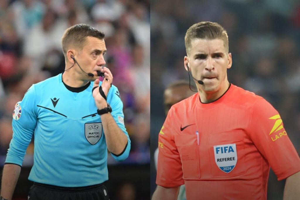 Clément Turpin et François Letexier, symbole des arbitres en Ligue 1 et en coupe d'Europe