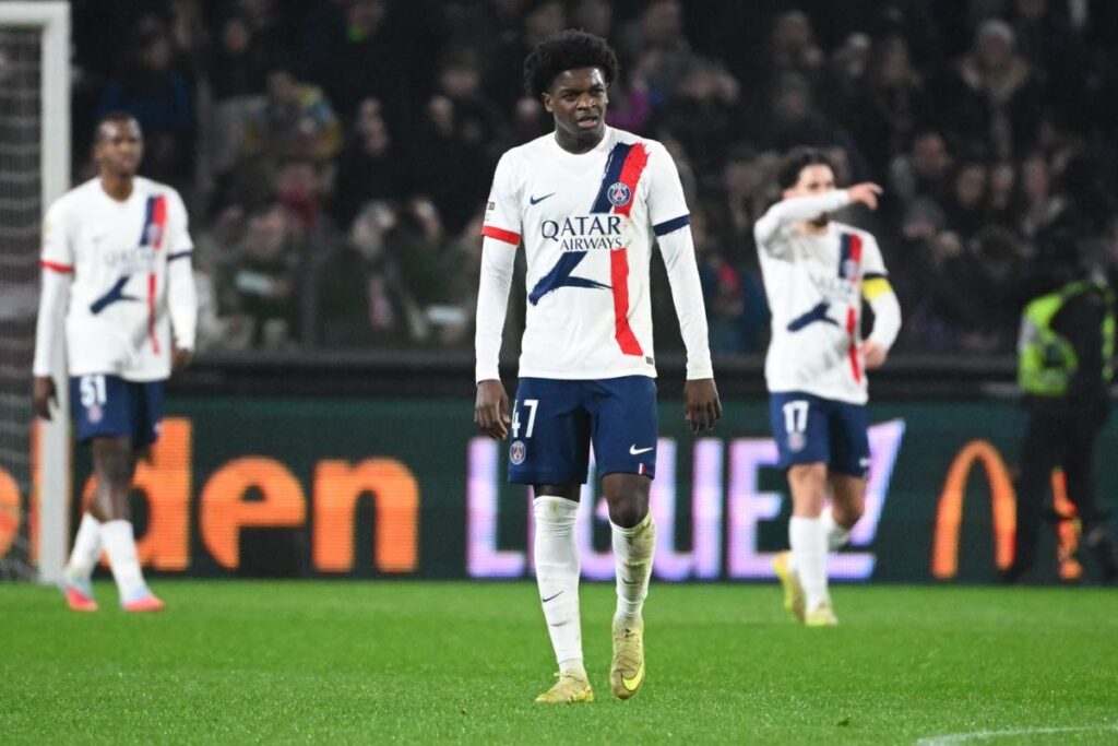 Quentin Ndjantou, titi prometteur du PSG pour la saison 2025-2026