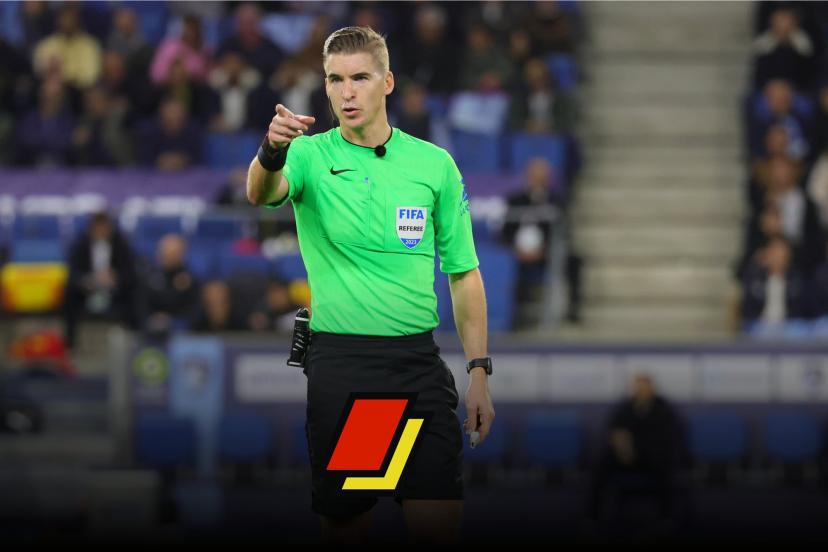 François Letexier arbitrant un match